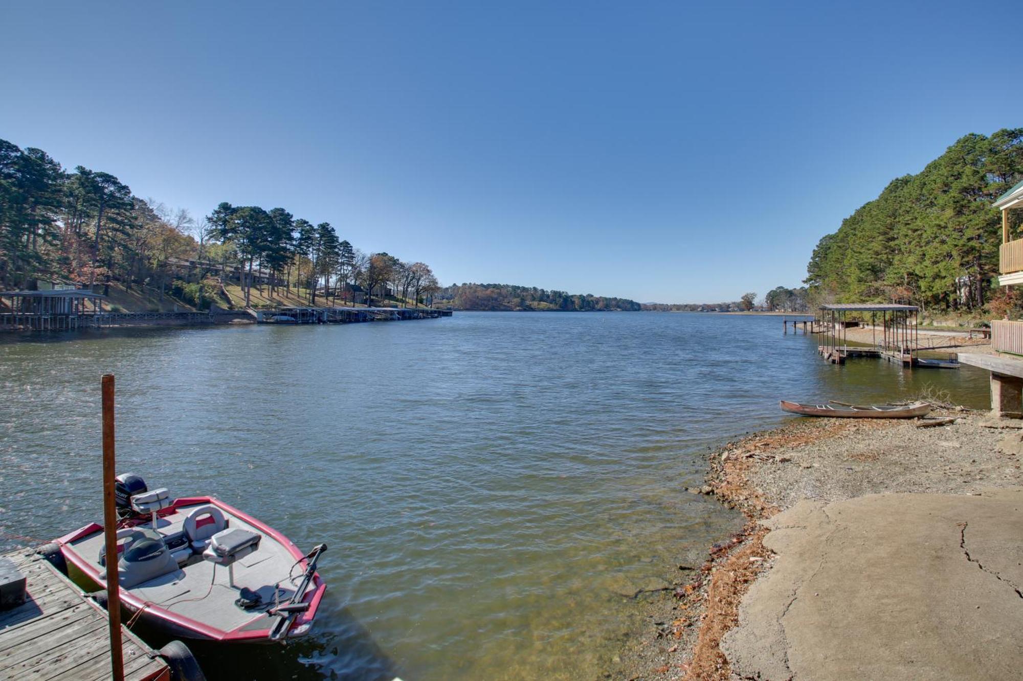 Hot Springs Condo With Lake Access And Boat Dock! Zewnętrze zdjęcie