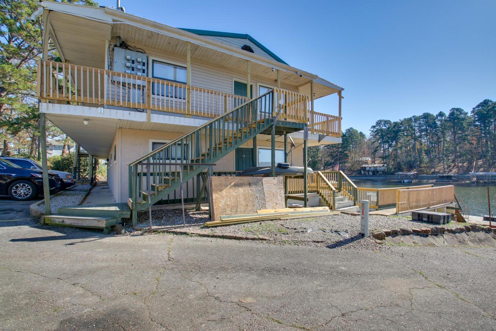 Hot Springs Condo With Lake Access And Boat Dock! Zewnętrze zdjęcie