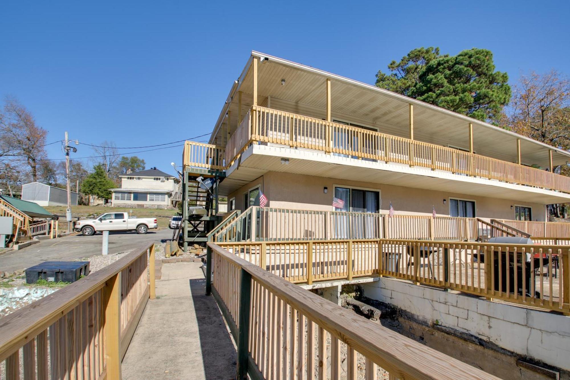 Hot Springs Condo With Lake Access And Boat Dock! Zewnętrze zdjęcie